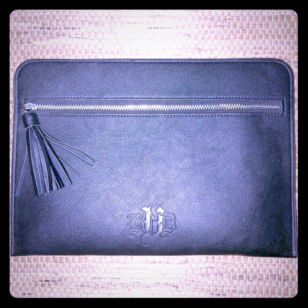 Kat Von D Black makeup bag or clutch